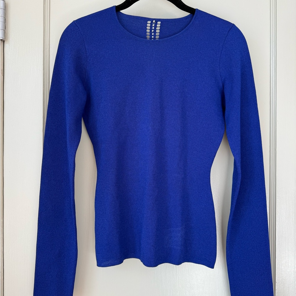 Alexander Wang Royal Blue Knit Top